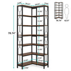 Corner Bookshelf