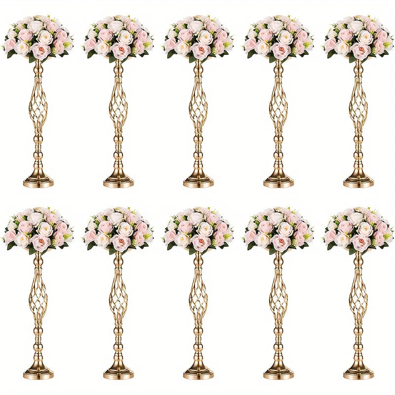 Metal Vase Set,