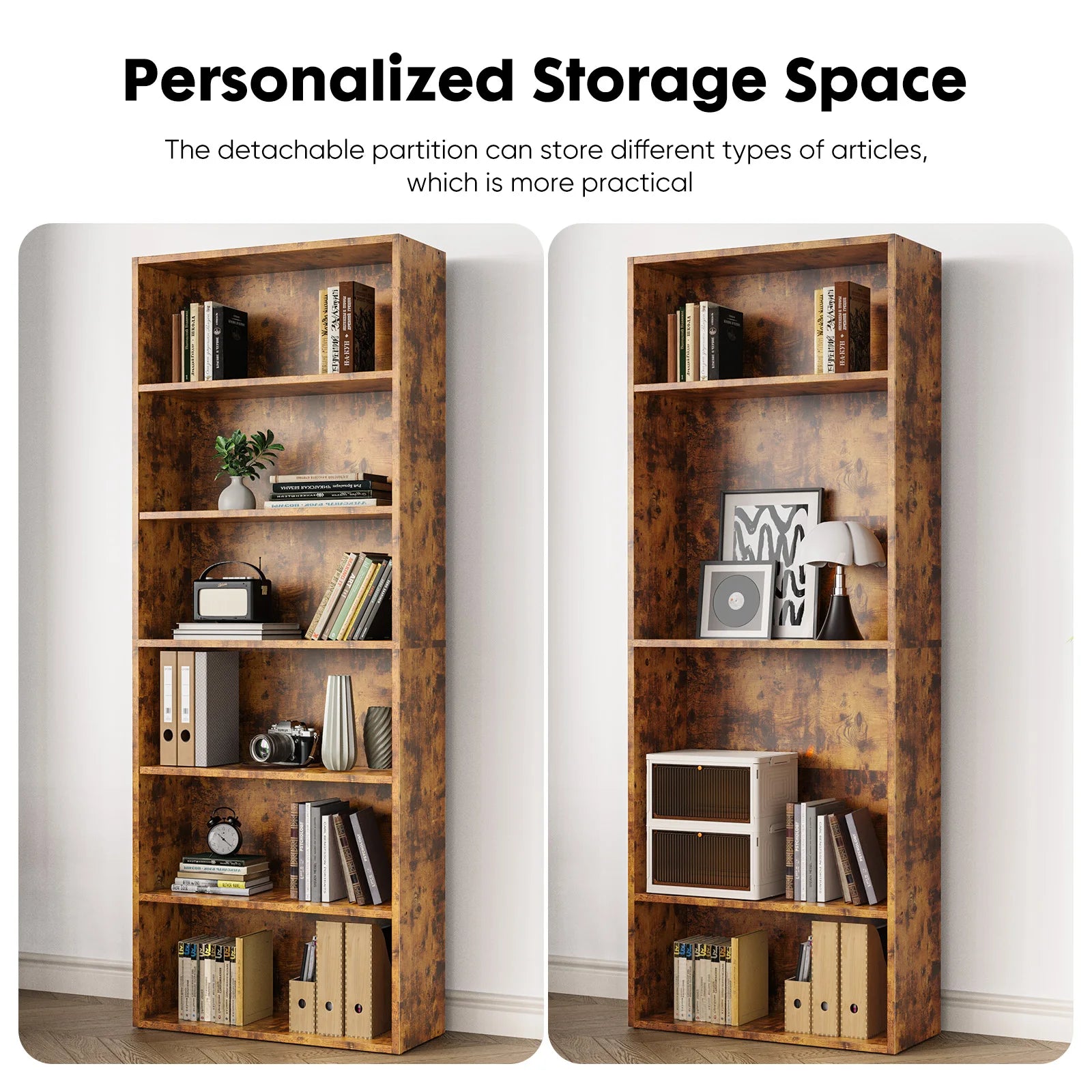 Wooden Shelf Bookcase