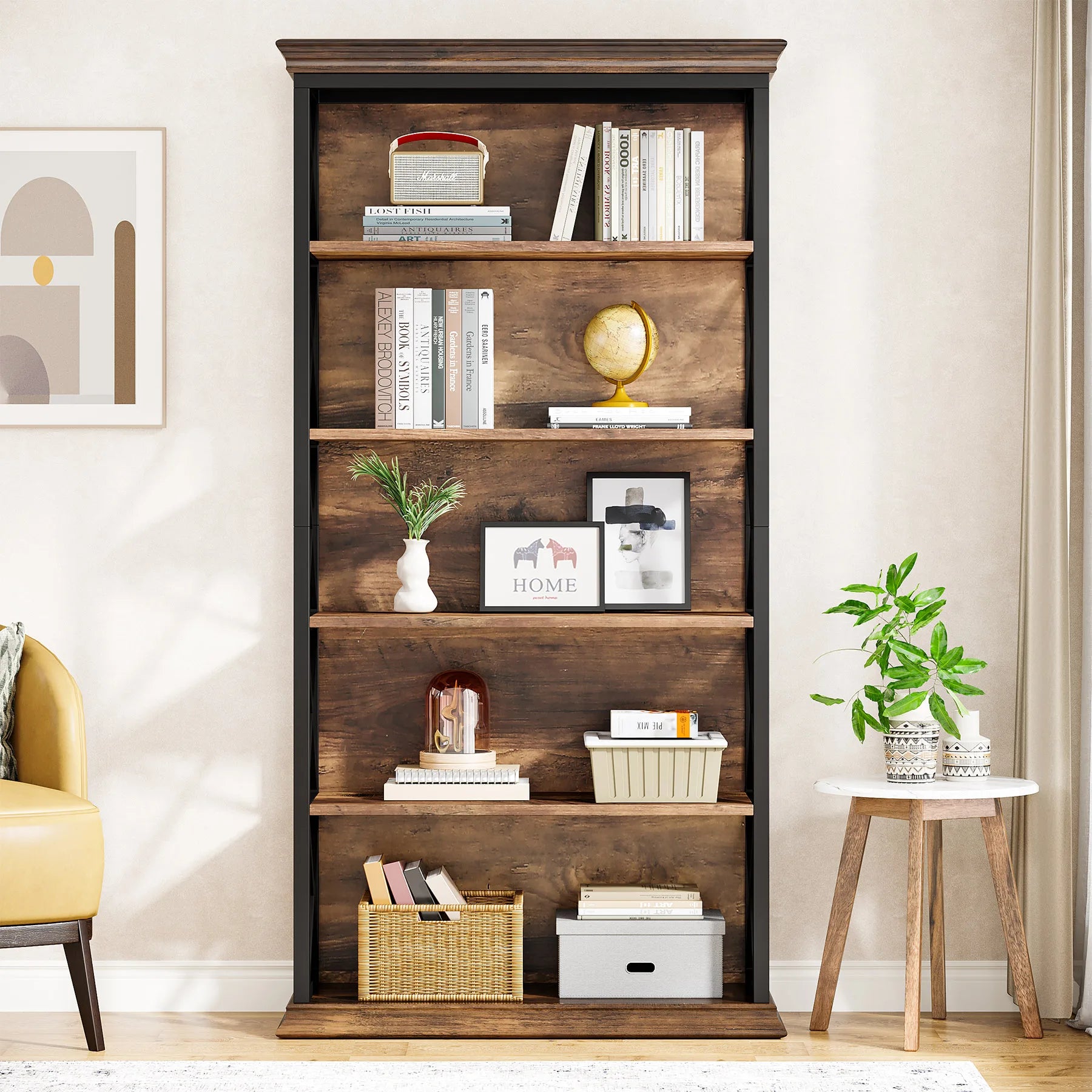 6-Tier Bookcase,
