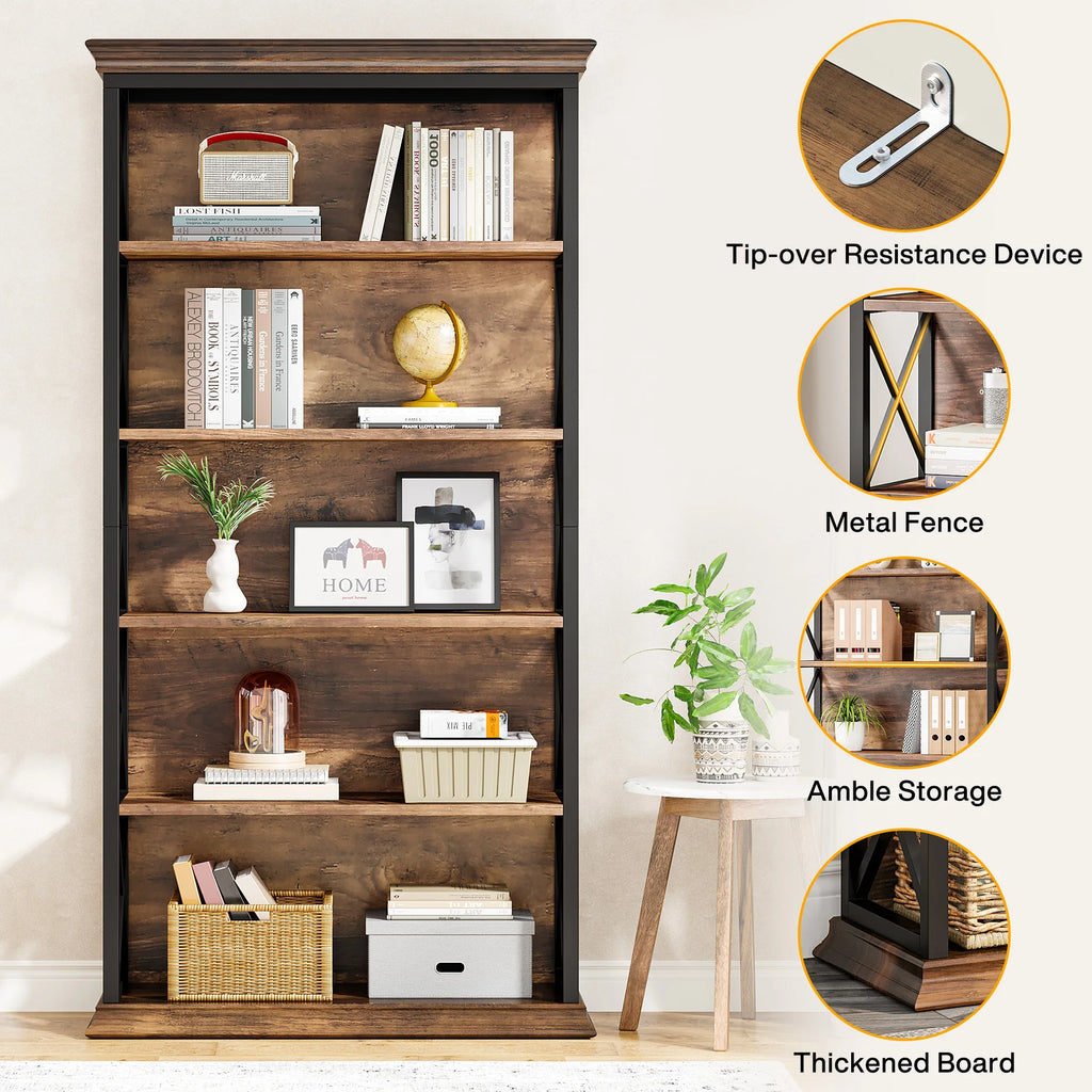 6-Tier Bookcase,