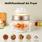 110V 17.96Qt Visual Air Fryer 1200-1400W