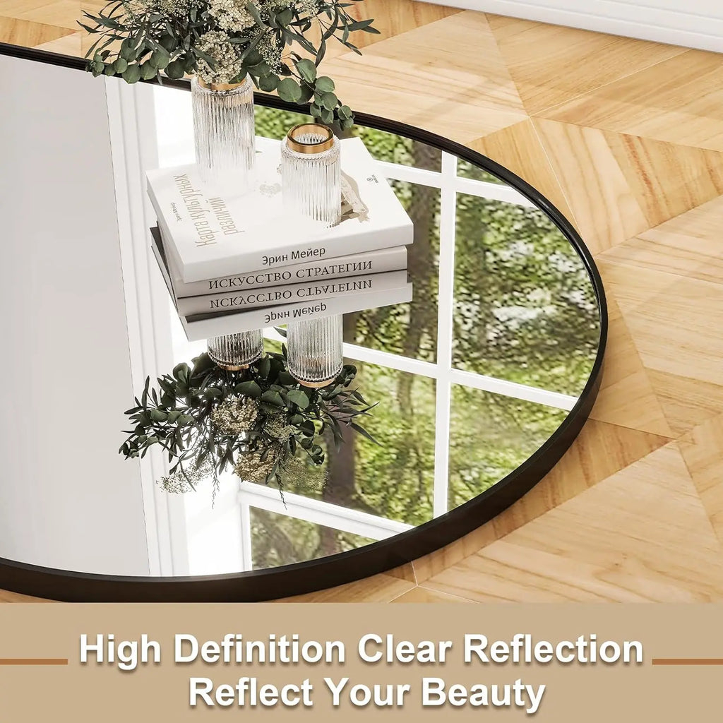 26" x 71"   Aluminum Alloy Frame Full Body Mirror