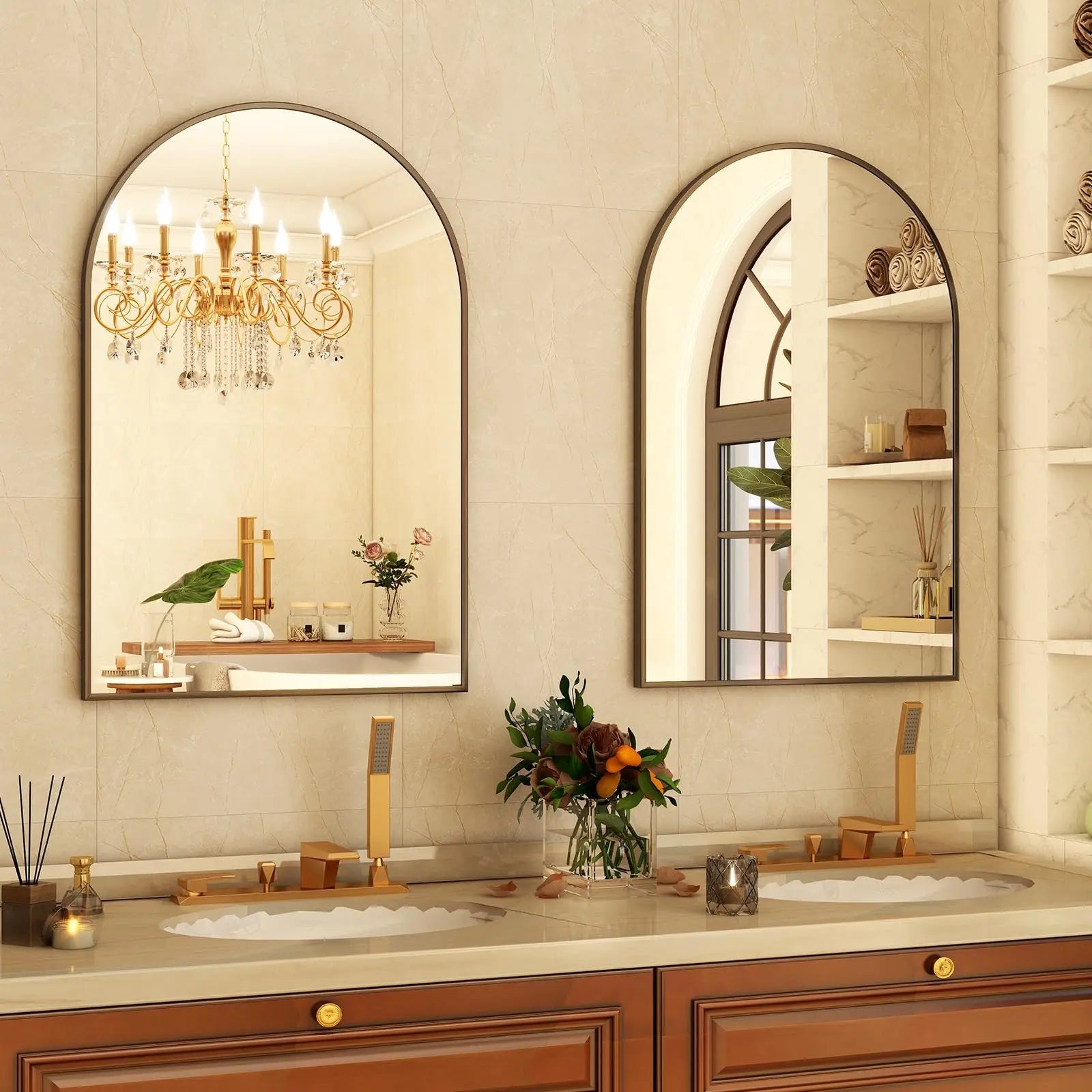 Arch Bathroom Mirror