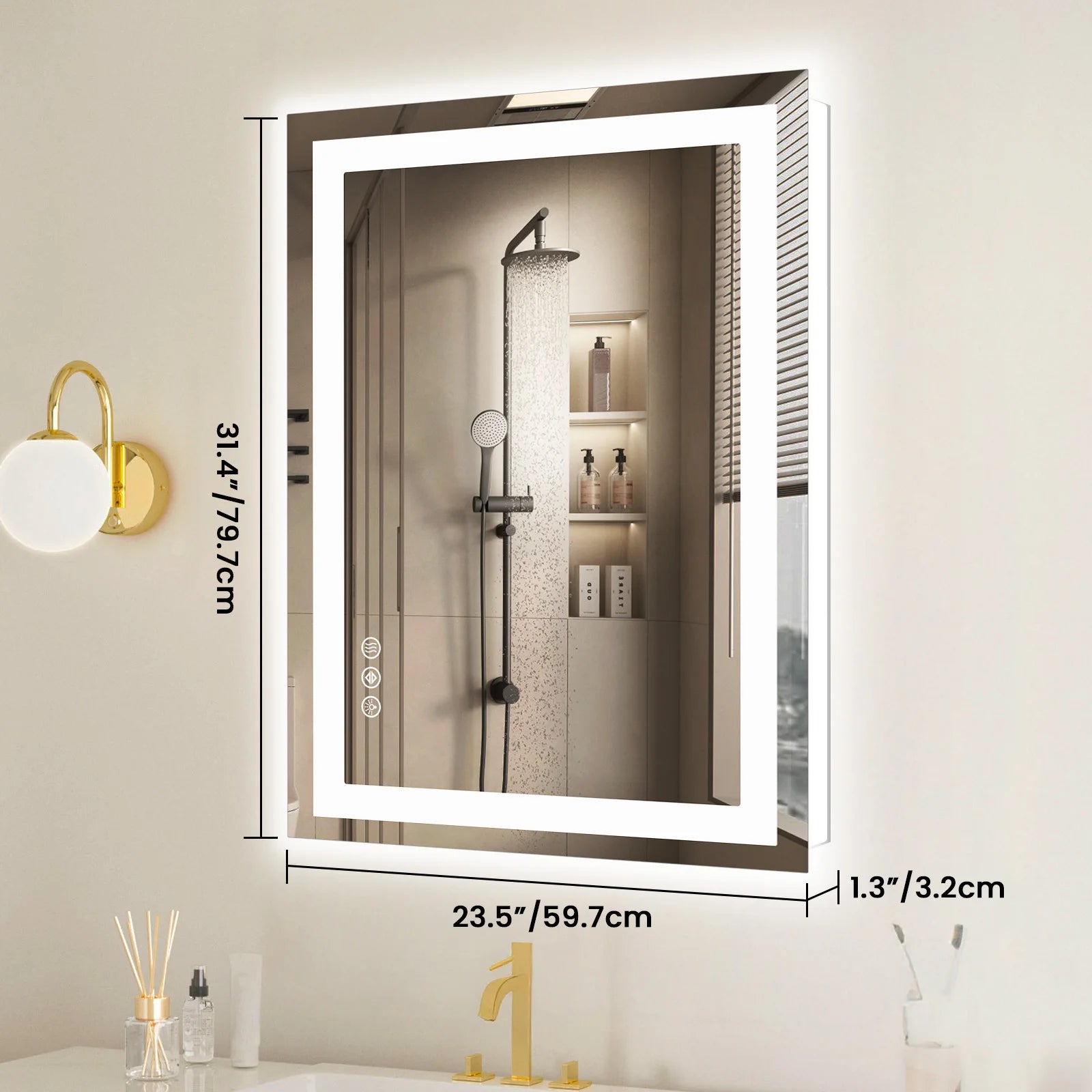 Bathroom  and  Living Room Mirror