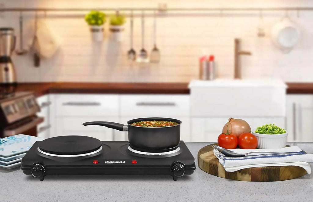 Double Burner Hot Plate