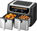 Dual Basket Air Fryer, 9.5 Quart