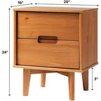 Wood Nightstand