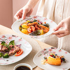Porcelain Plate Set