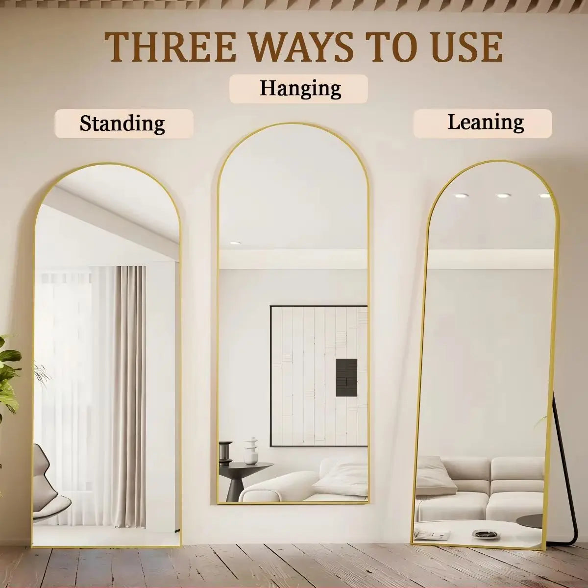 Arched Full Length Mirror
