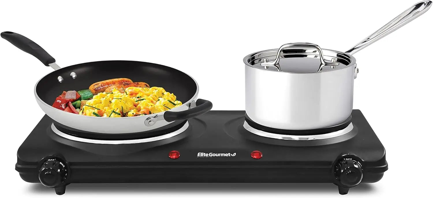Double Burner Hot Plate