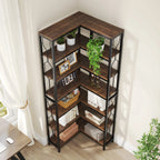 Corner Bookshelf