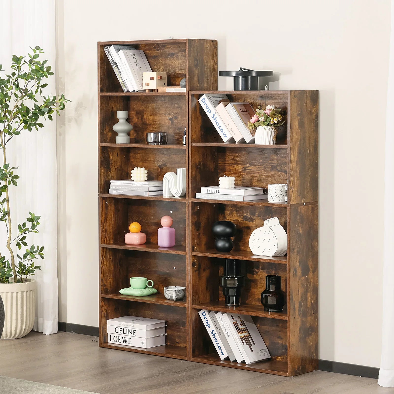 Wooden Shelf Bookcase