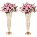 2 Crystal Vases,