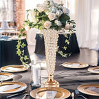 2 Crystal Vases,