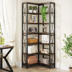 Corner Bookshelf