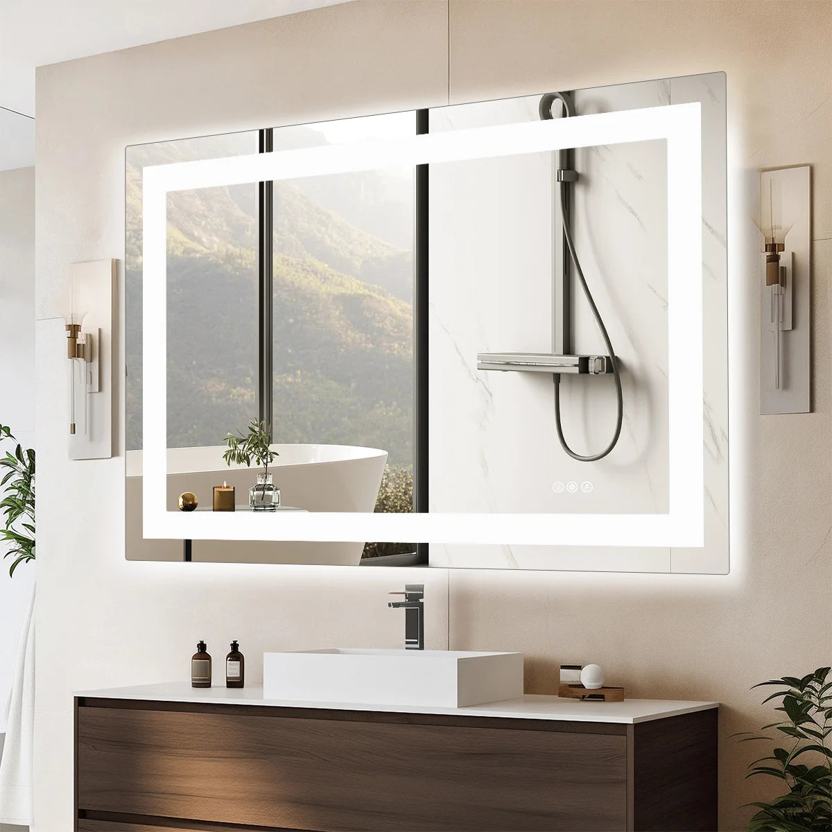 Bathroom  and  Living Room Mirror