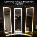 Lighted Floor Mirror