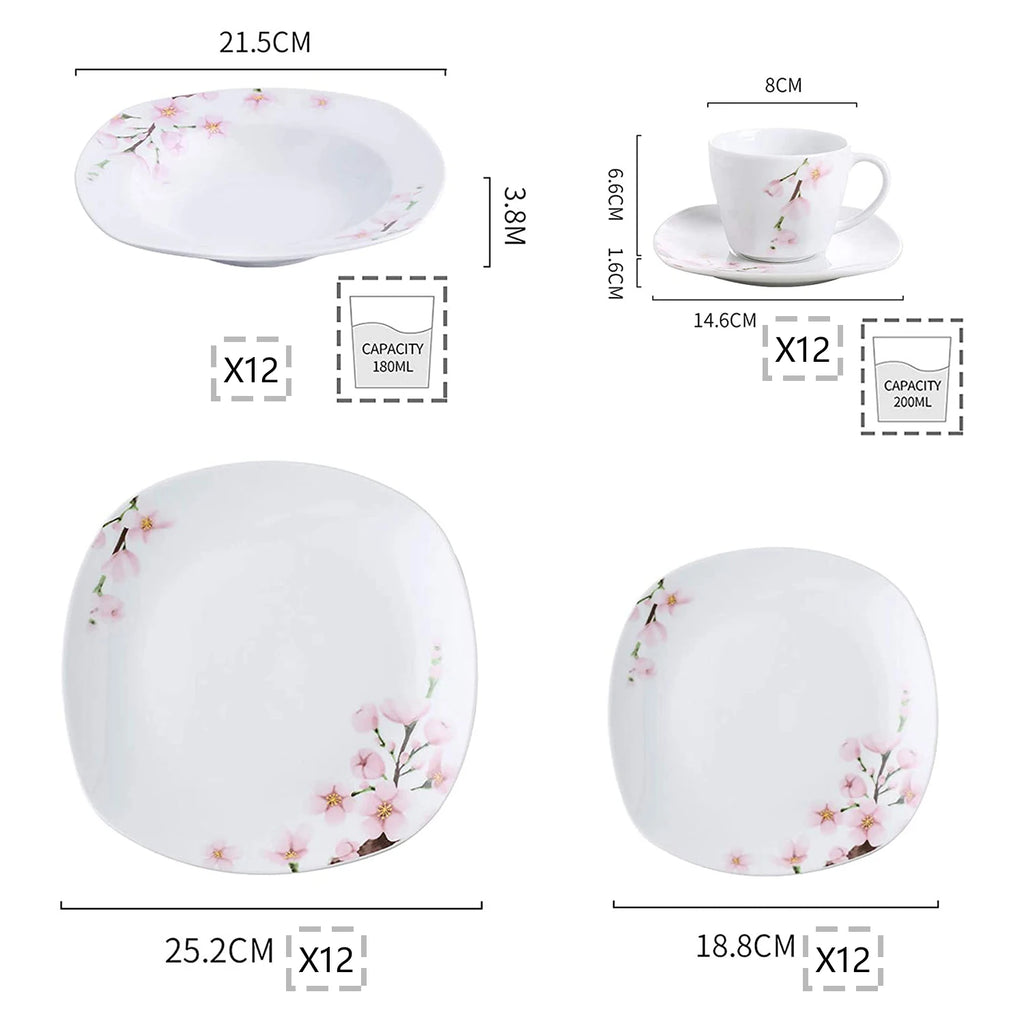 Porcelain Plate Set
