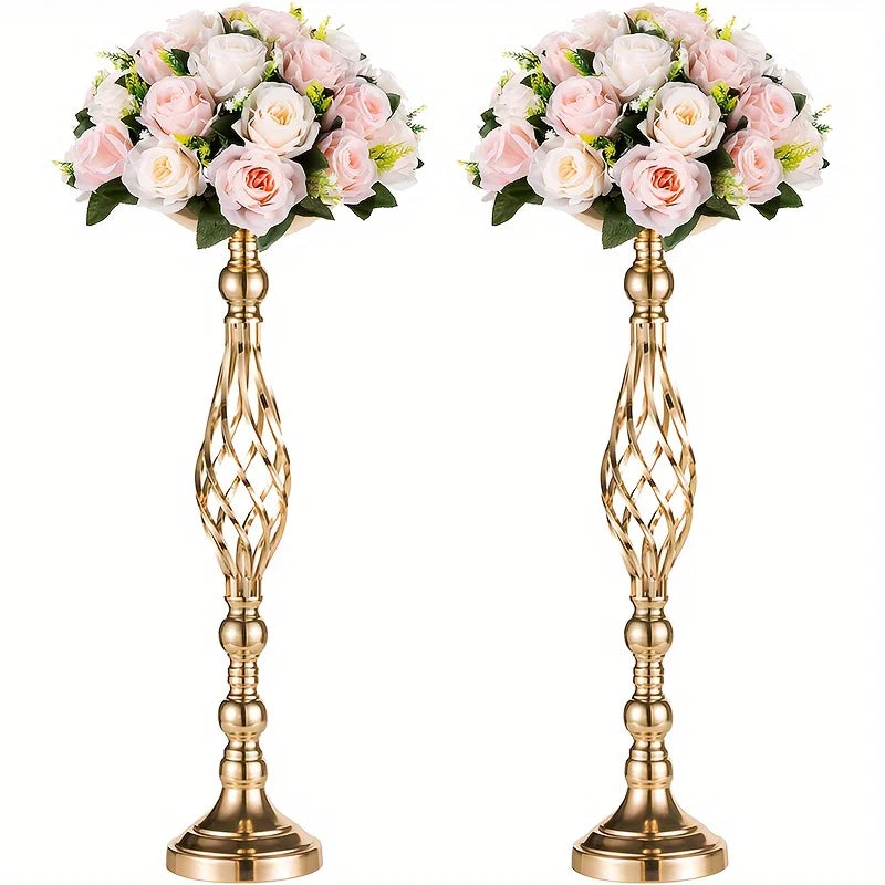 Metal Vase Set,