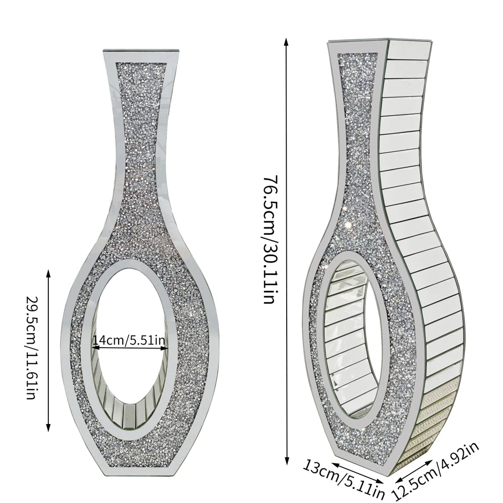 Mirrored Vase