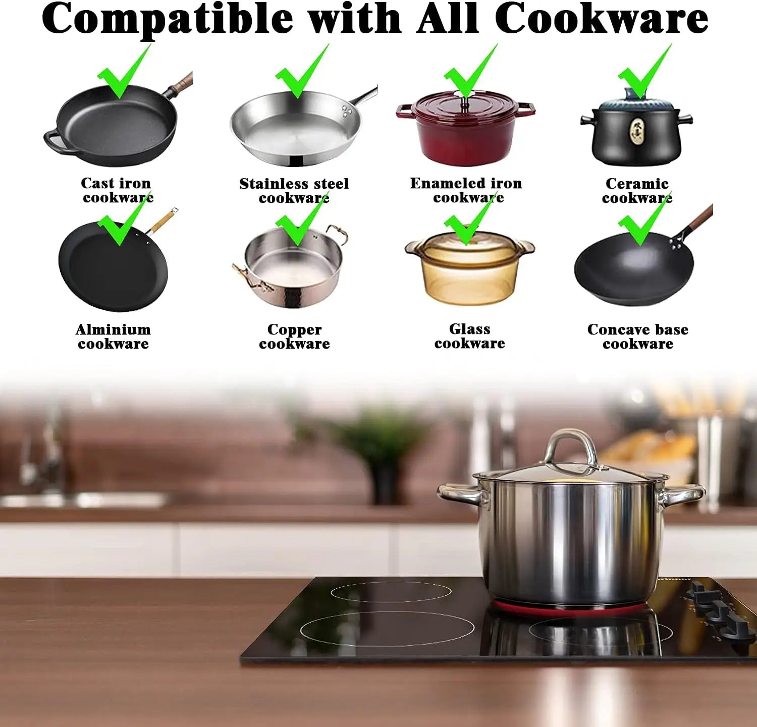 Electric Cooktop,