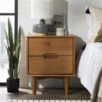 Wood Nightstand