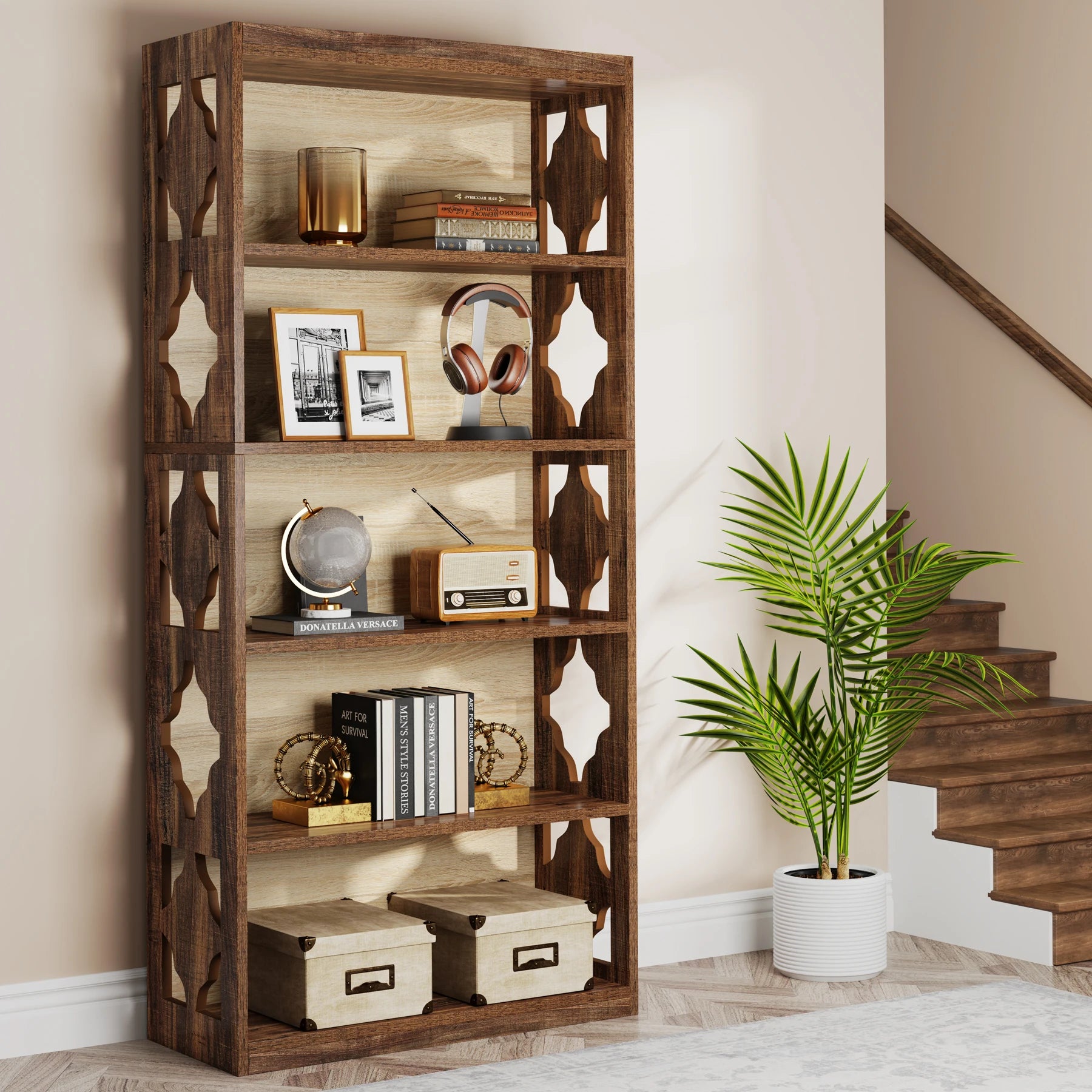 6-Tier Bookcase,