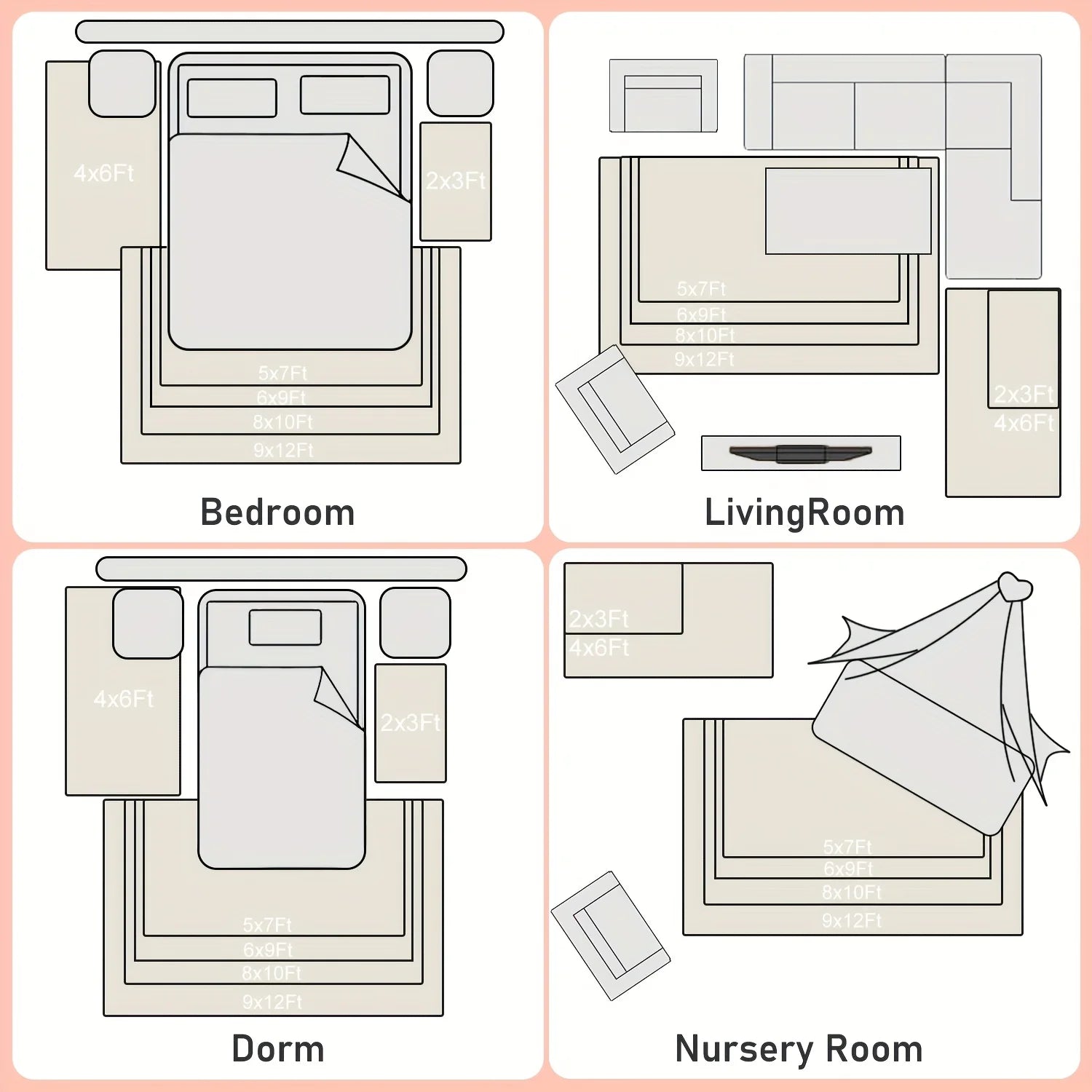 Non-Slip Rugs
