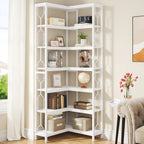 Corner Bookshelf
