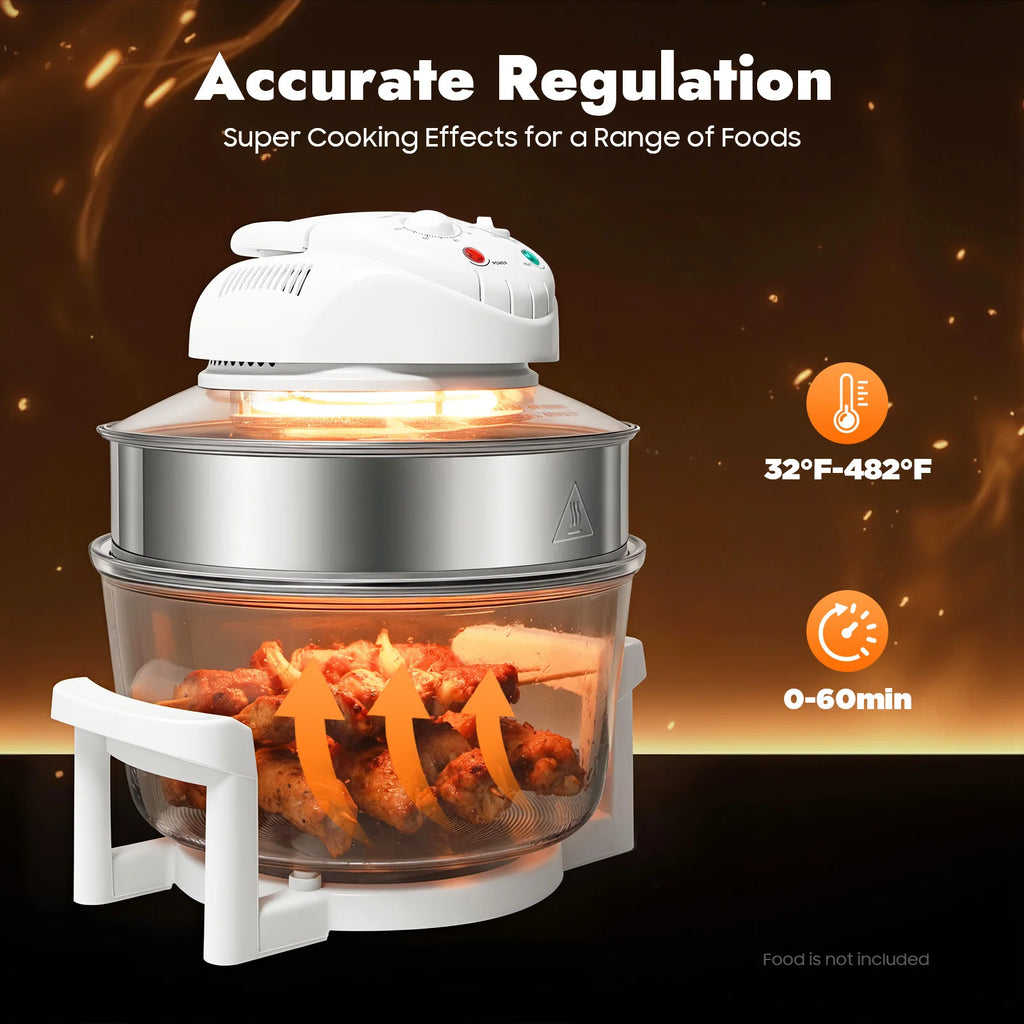 110V 17.96Qt Visual Air Fryer 1200-1400W