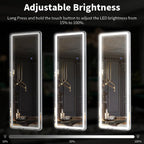 Lighted Floor Mirror